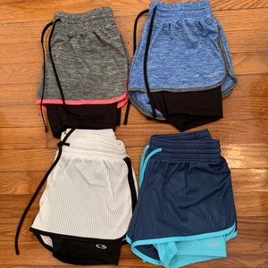 Bundle Champion C9 DuoDry+ workout shorts